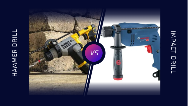 Hammer Drill vs Impact Driver